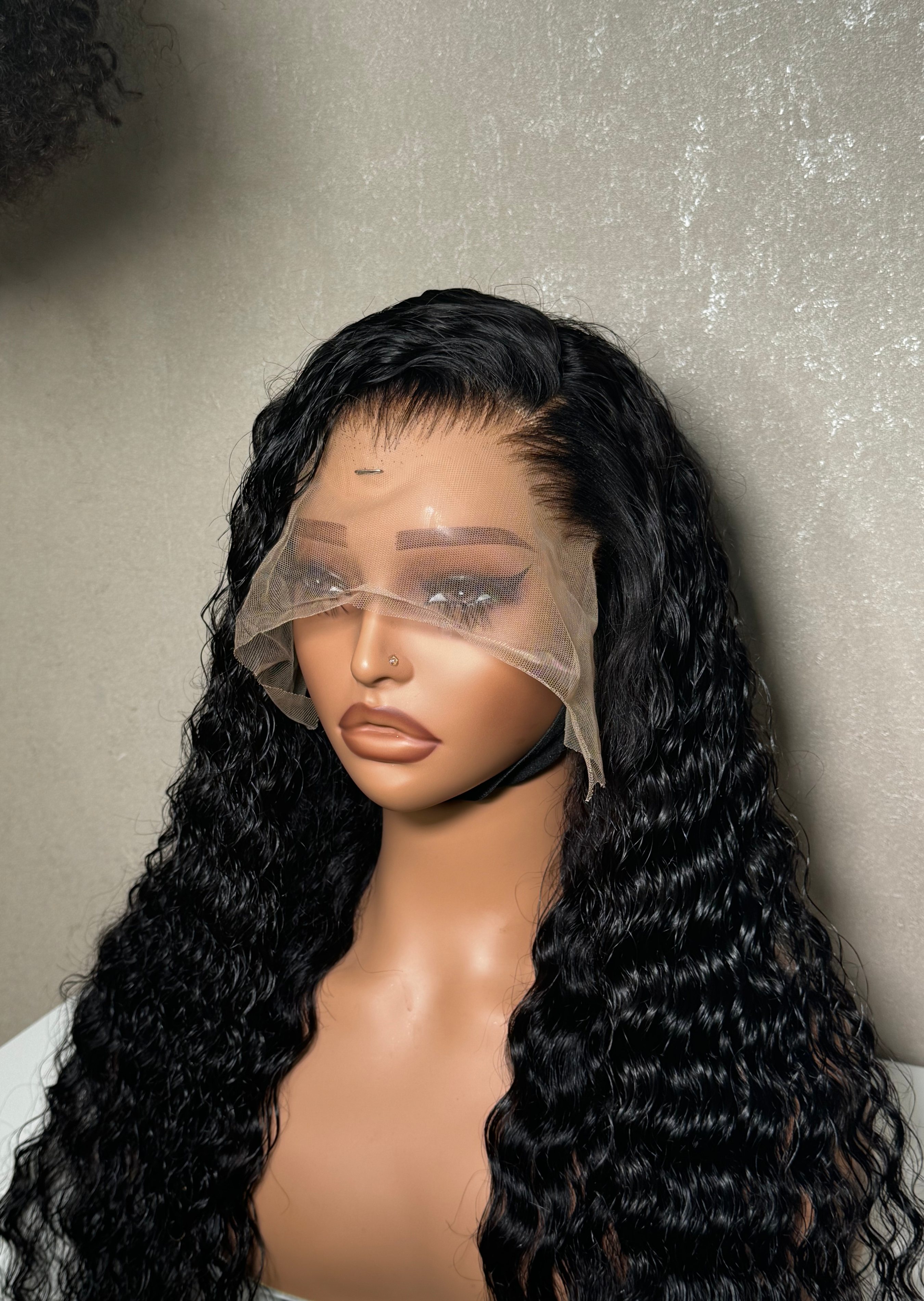 Perruque Curly noir - Classic Hair