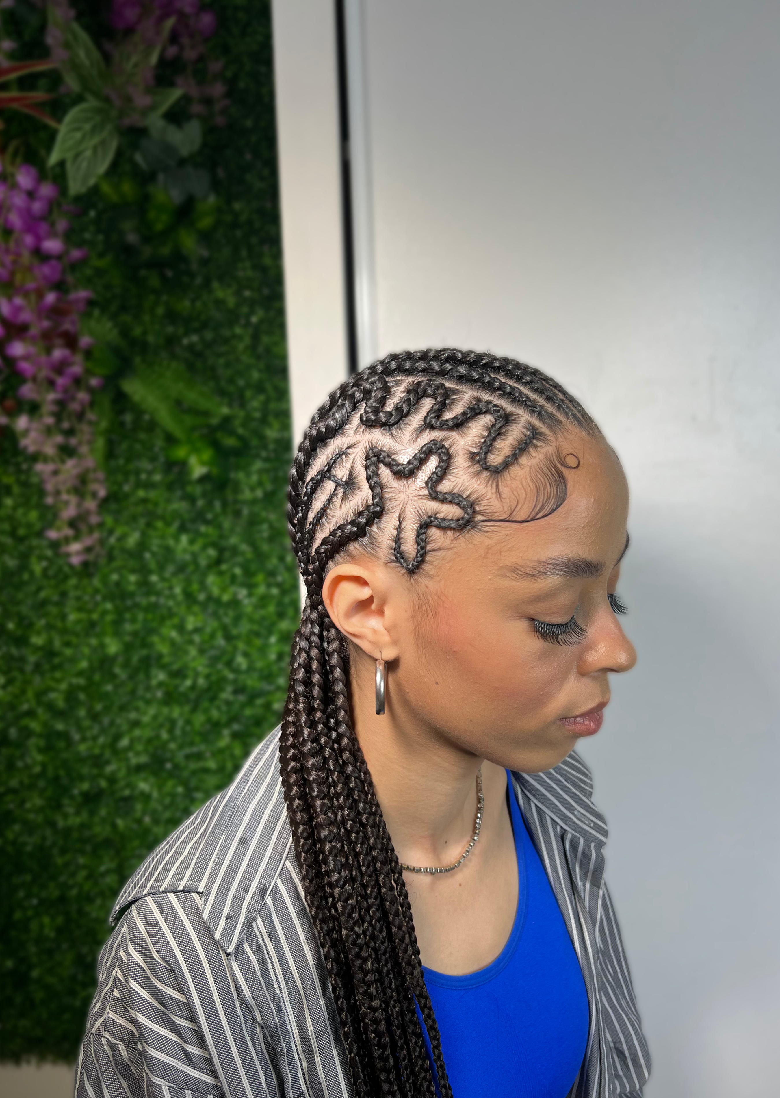 Nattes très complexes