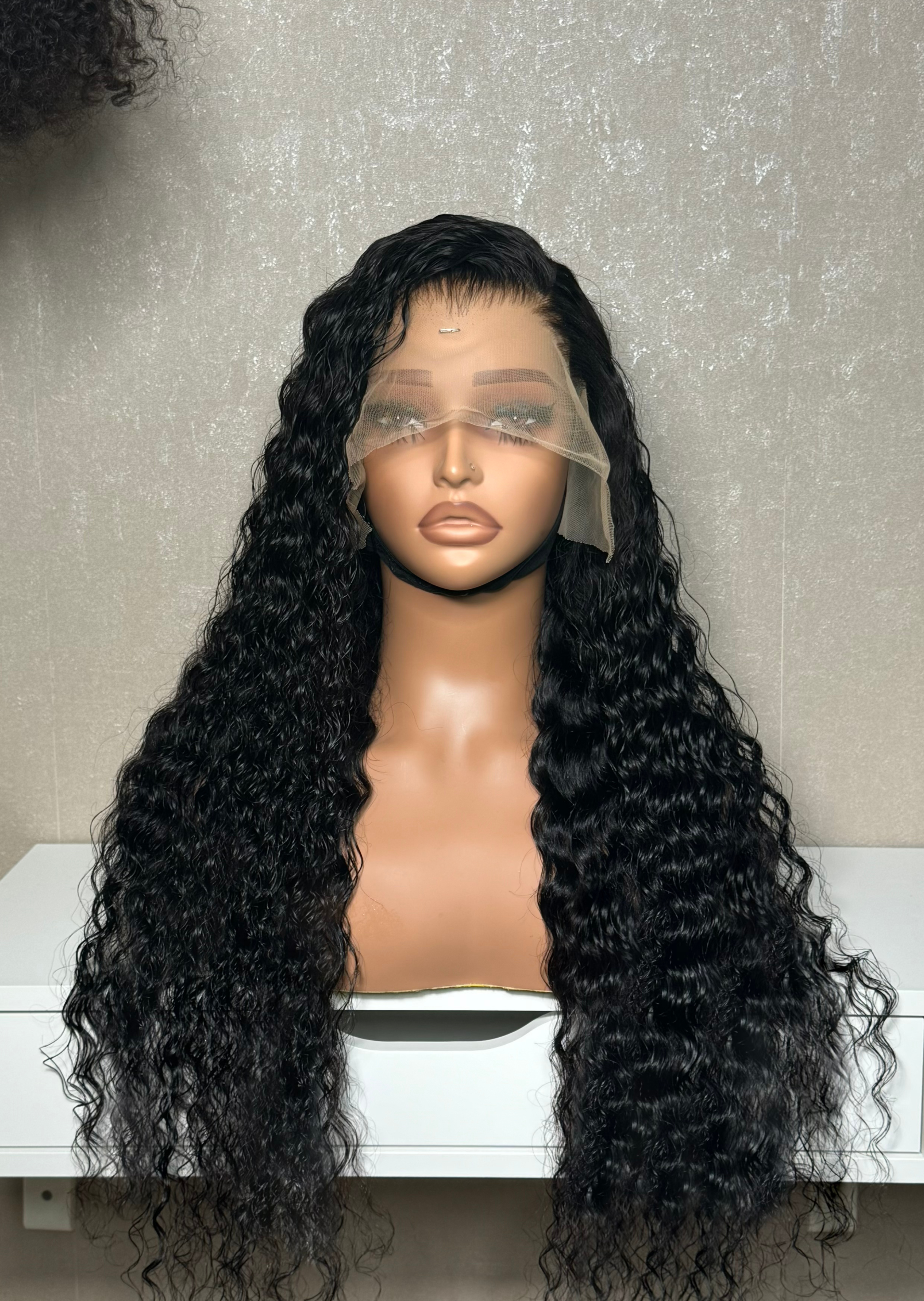 Perruque Curly noir - Classic Hair