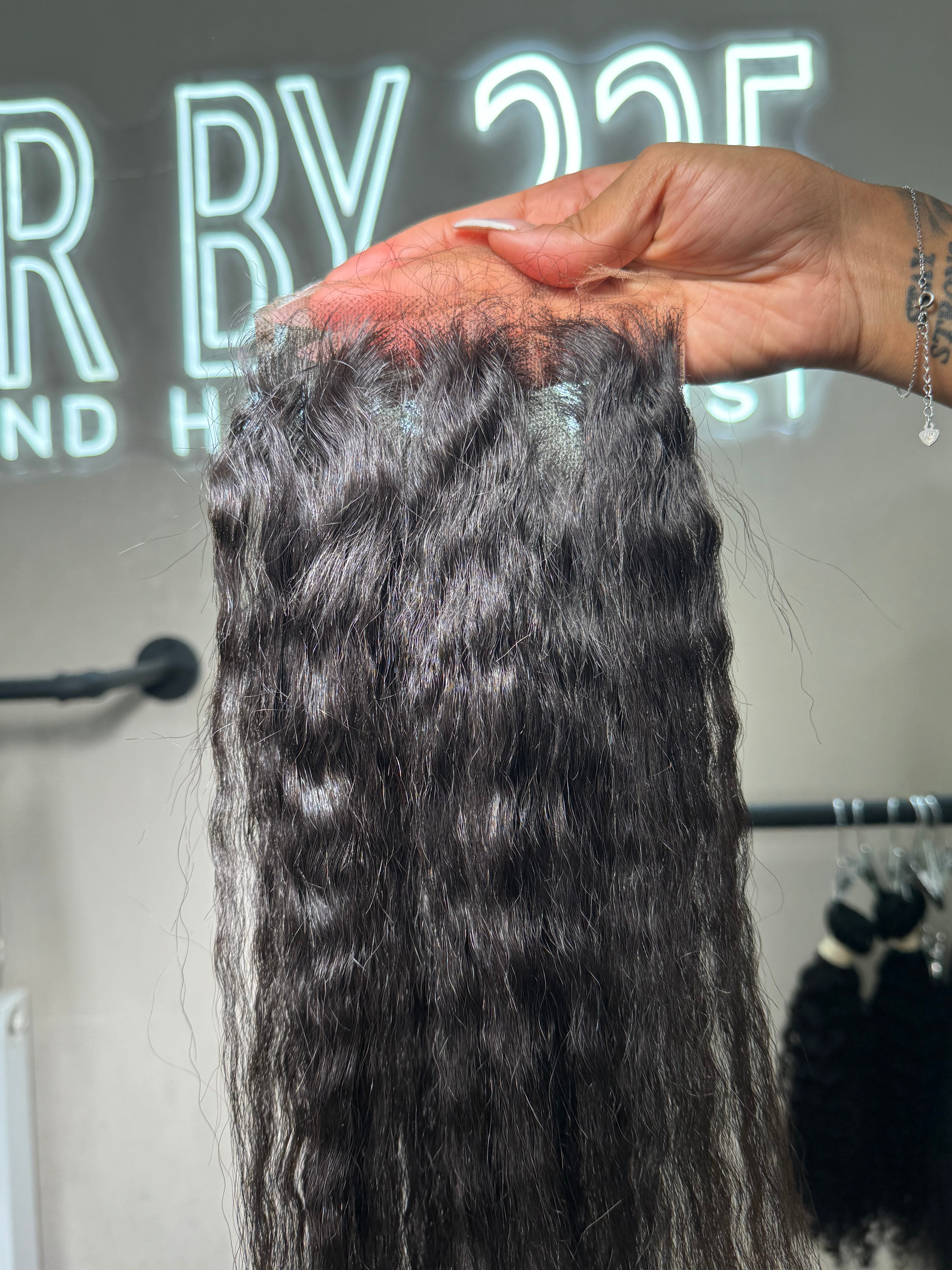 Lace et Closure kinky straight - Raw Hair