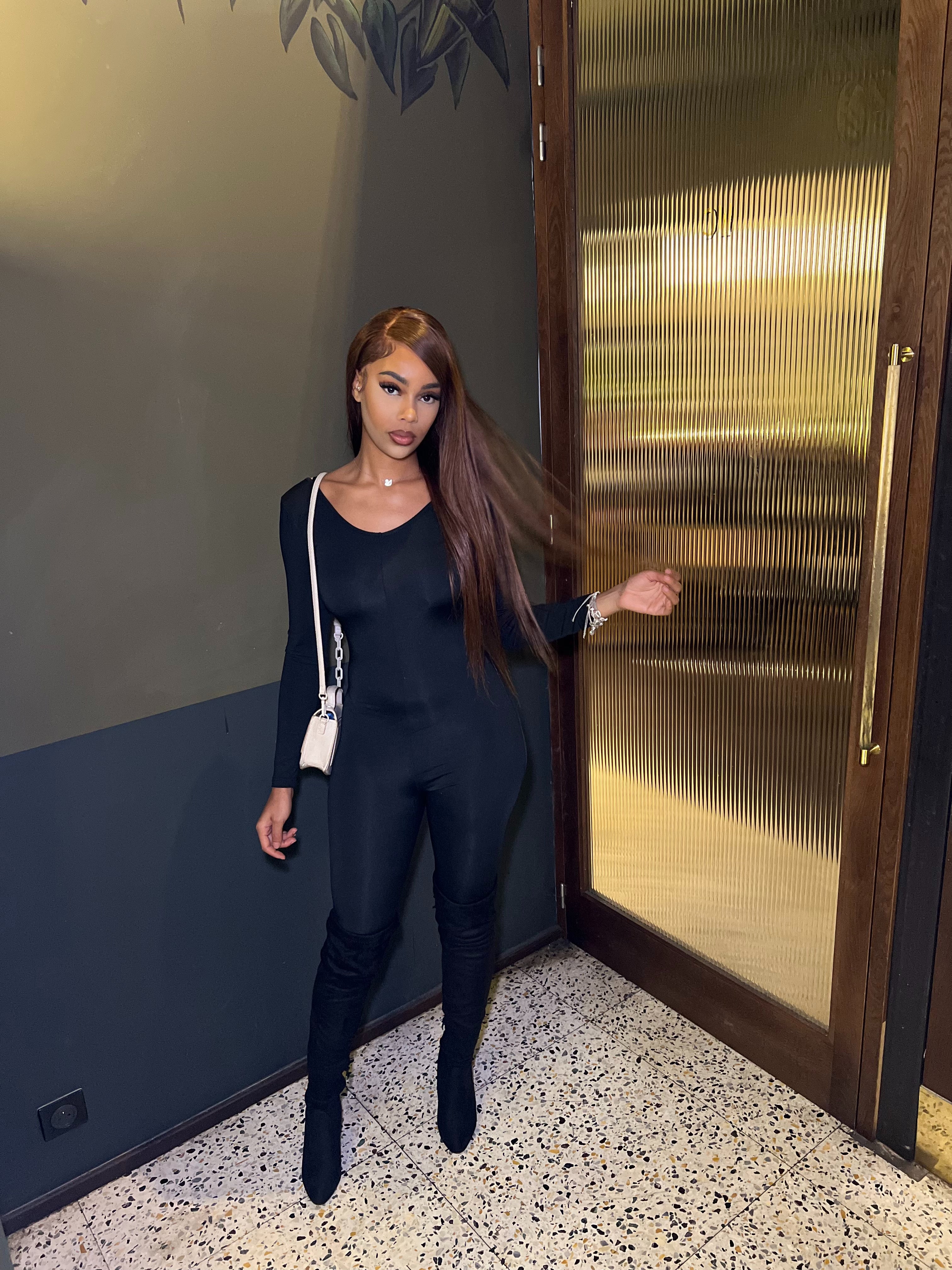 Perruque Marron lisse - Classic Hair