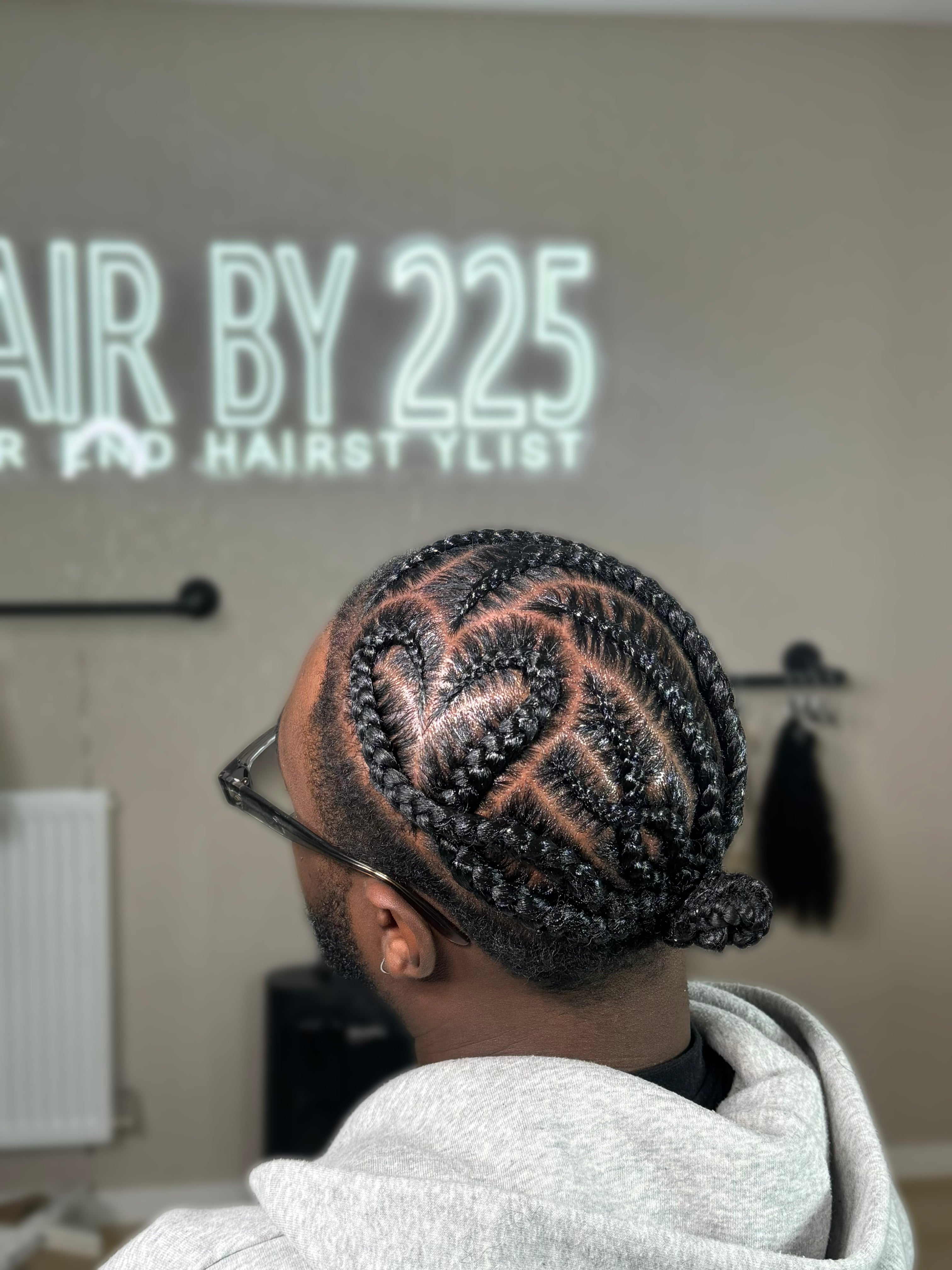 Nattes très complexes