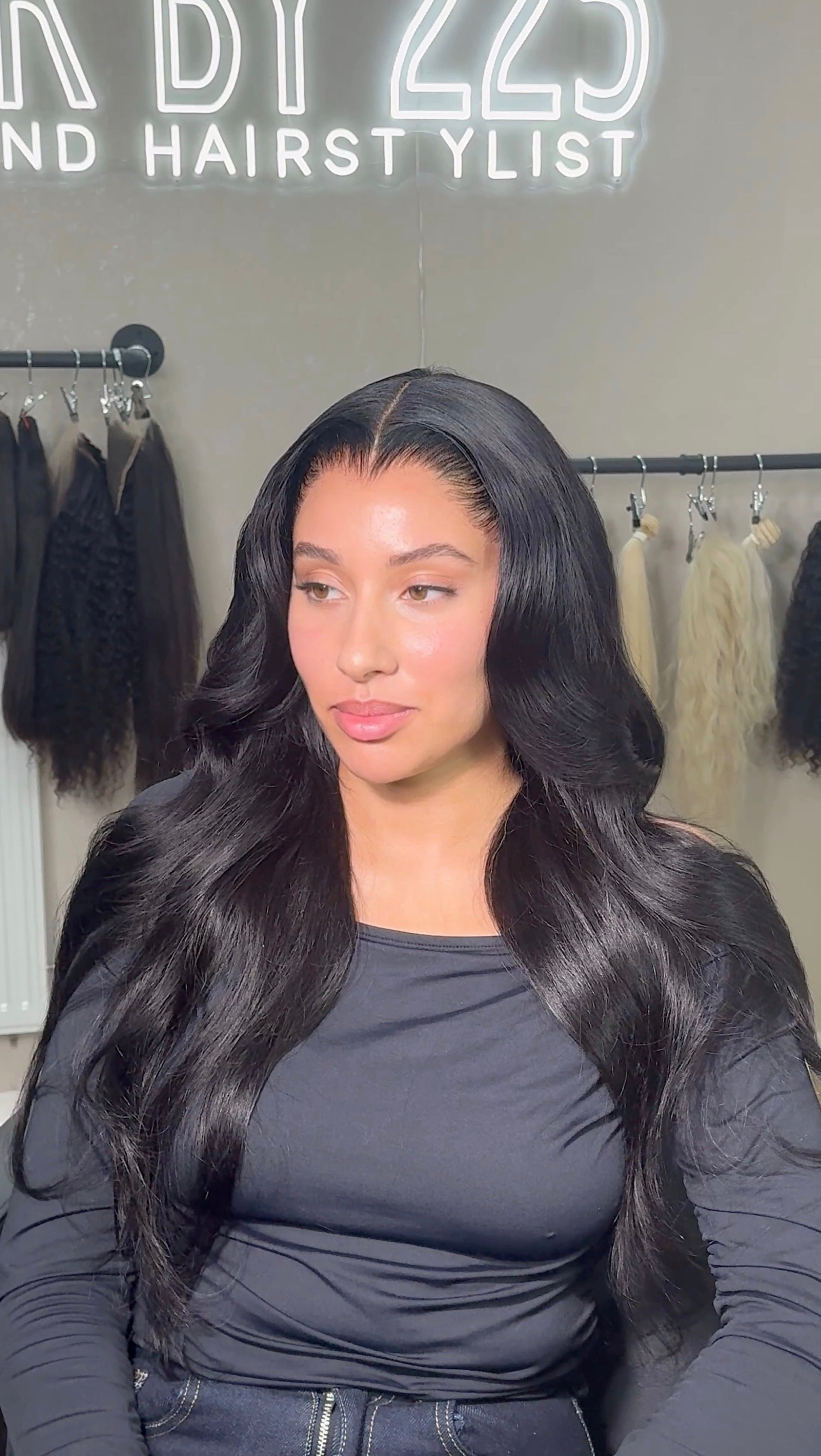 Perruque Noire Lisse - Classic Hair