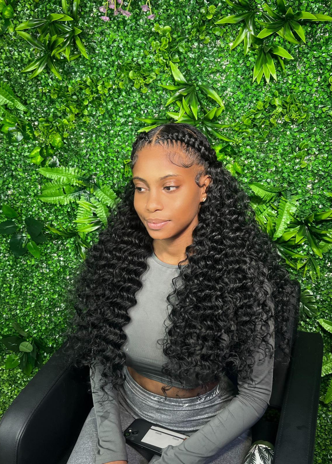 Tissage Demi-tête Simple