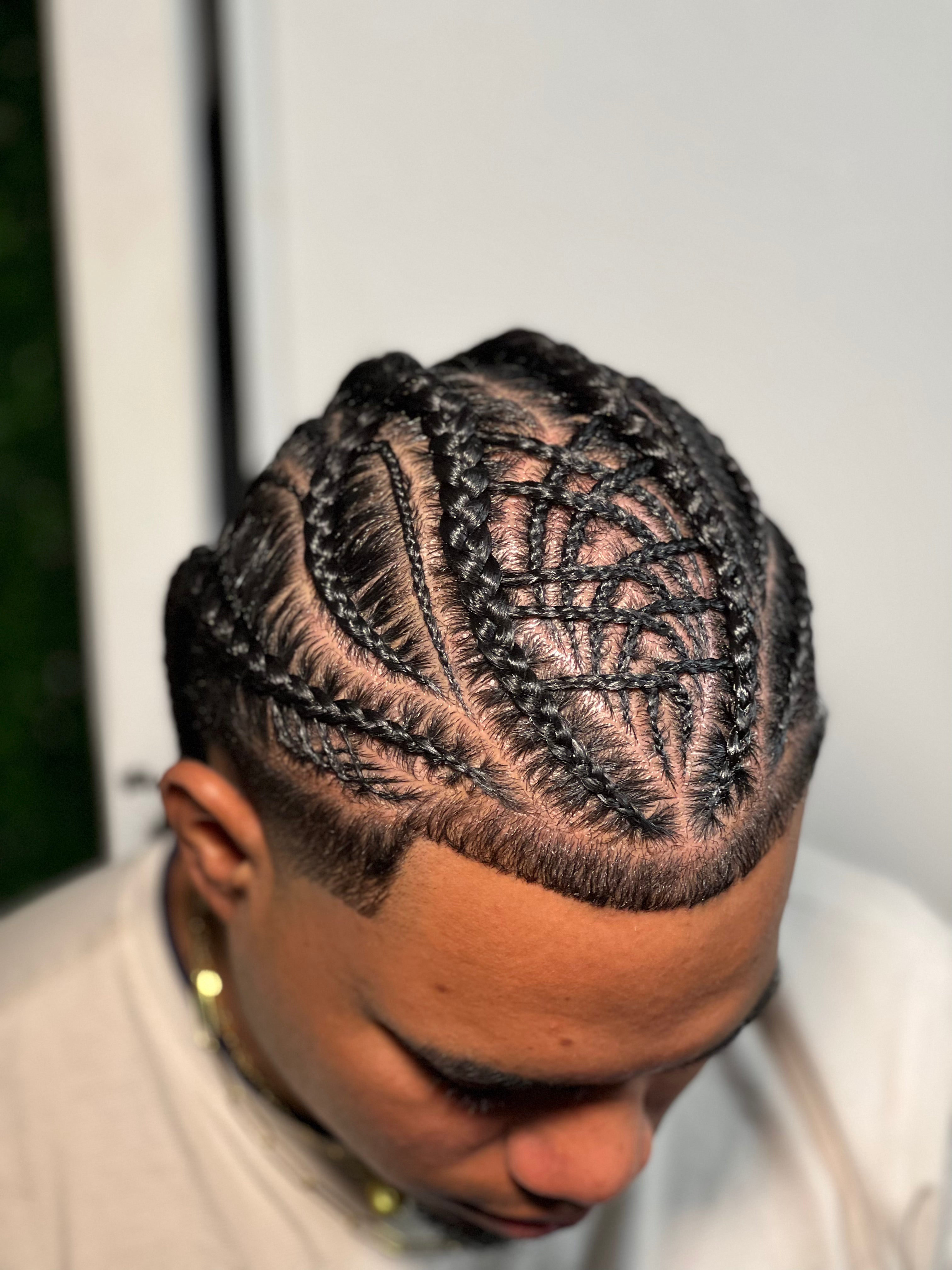 Nattes très complexes