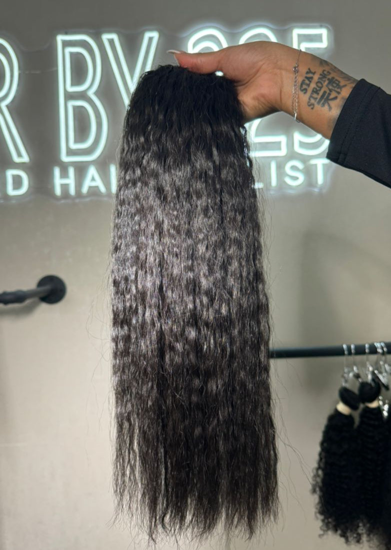 Mèche Raw hair - Kinky straigth